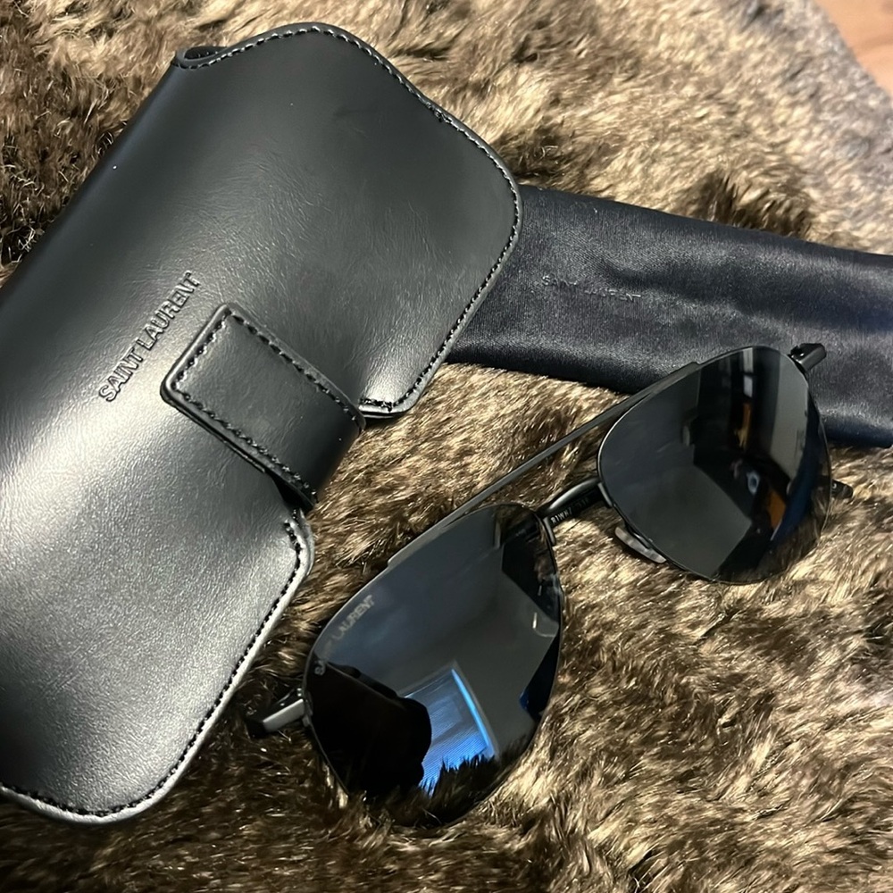 Saint Laurent Aviator Sunglasses